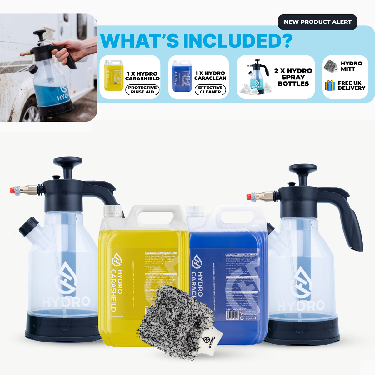 ✨新品未使用✨THE HYDRO CLEANER 2.0 SP.SET HYDRO CARAVAN BUNDLE – HydroUk