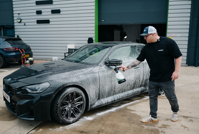 Man o beach with hydro guide 